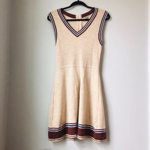 FOSSIL Vintage Soft wool Fit & Flare Sweater Dress